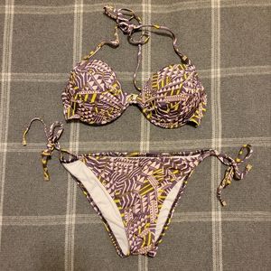 Victoria's Secret Purple/Neon String Bikini (2pc)